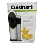 Cuisinart CCJ-500P1 Pulp Control Citrus Juicer Black Stainless New Box. Fixed Price $19.99.