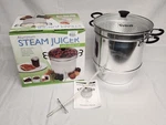 Victorio 10 Quart Aluminum Steamer / Juicer Complete. Fixed Price $89.99.