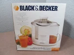 Black+decker JE1200 200-WATT Fruit Vegetable Juicer Extractor New Open Box. Fixed Price $22.00.