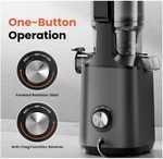 Joybear Cold Press Juicer, 4.3" Chute, Easy Clean, Self-feeding, Bpa-free, 200W. Fixed Price $259.97.