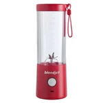 Blendjet Red Portable Personal Blender Usb Rechargeable 6-BLADE With Bottle. Fixed Price $36.80.