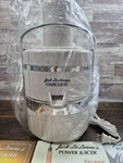 Jack Lalanne's Power Juicer #CL-003AP, White With Recipe Booklet & Instructions. Fixed Price $129.00.