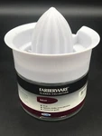 Juicer Farberware Classic Collection 12 Oz Clear Jar White Top Manual Nos. Fixed Price $19.95.
