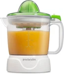 Electric Citrus Juicer Machine, Large 34 Oz. Pitcher, Pressure Activated, 2 Ream. Fixed Price $41.99.