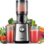 Cold Press Juicer, Gdor 4.25'' Extra Large Feed Chute Slow Masticating. Fixed Price $70.19.