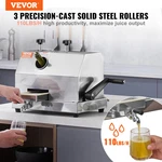 Commercial Juicer, 110LBS/H High Output Machine Wit. Fixed Price $322.27.