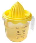 Orange Lemon Lime Juicer Reamer Squeeze Strain Measured Amounts Hand. Fixed Price $11.94.