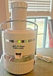 Jack Lalanne Power Juicer Model # CL-003AP Good Condition Tested And Works. Fixed Price $42.00.
