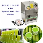 Electric Sugarcane Press Machine 24V Dc / 110V Roll Juicer. Fixed Price $921.92.