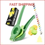 Zulay Kitchen Metal 2-IN-1 Lemon Squeezer Sturdy Max Extraction Hand Juicer. Fixed Price $29.87.
