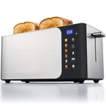 Elite Gourmet ECT5924D Smarttoast Digital Long Slot Slice Toaster, 1.5. Fixed Price $77.00.