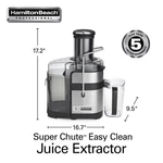 Hamilton Beach Professional Super Chute Easy Clean Juice Extractor 34 Oz. Pitc. Fixed Price $172.99.