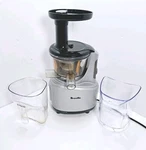 Breville BJS600XL Fountain Crush Masticating Slow Juicer Vertical Silver 240W. Fixed Price $39.95.