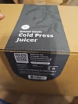 Greater Goods Slow Masticating Juicer, Easy To Clean Cold Press Black. Fixed Price $120.00.