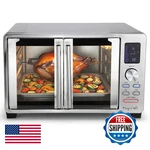 Megachef 25 Liter Digital Electric French Door Multi-function Counter Top Oven. Fixed Price $146.82.
