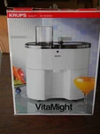 Krups Vitamight Large Capacity Juice Extractor Model 294 200 Watts. Fixed Price $32.00.