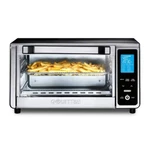 Gourmia Digital 4-SLICE Toaster Oven Air Fryer With 11 Cooking Functions. Fixed Price $69.99.