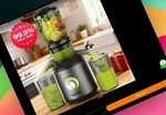 Syvio 3-SPEED Centrifugal Juicer Featuring A4.3-INCH Wide Feed Chute For Fruits. Fixed Price $68.42.