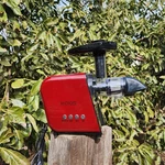 Koios B5100 Electric Masticating Slow Juicer Red Complete Set. Fixed Price $29.99.