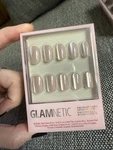 Glamnetic "pure Intentions" Short Round Press-on 30 Nails + Glue New Box!. Fixed Price $14.80.
