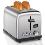 Seedeem Toaster 2 Slice, Lcd Display, 7 Shade 5.9*6.1*9.4, Silver Metallic. Fixed Price $36.50.