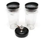 Genuine Oem Ninja 2 Single Serve 16 Oz Cups + Blade For BL770 BL660 BL780. Fixed Price $28.90.