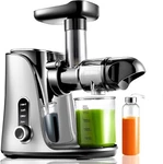 Amzchef Slow Masticating Juicer Led Display Travel Bottles GM3001 Gray. Fixed Price $39.99.