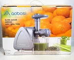 Aaobosi Cold Press Juicer Machines With Reverse Function - Gray *new See Box*. Fixed Price $62.99.