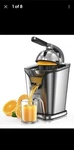 Healnitor 150W Electric Citrus Juicer Squeezer With 2 Cones Stainless Steel Q.... Fixed Price $45.00.