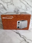 Brentwood TS-260W: Cool-touch 2-SLICE Toaster White. Fixed Price $16.99.