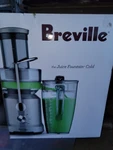 Breville Fountain Cold Centrifugal Juicer - Silver (BJE430SILUSC) New. Fixed Price $129.99.