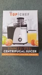 Top Chef Wide Mouth Stainless Steel Dual Speed Centrifugal Juicer Machine-new. Fixed Price $30.00.