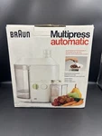 Braun Multipress Automatic Juicer Extractor MP80 Germany Nob. Fixed Price $59.99.