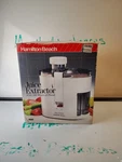 Hamilton Beach 395WS White 140 Watts Electric Corded Juice Extractor New In Box. Fixed Price $77.85.