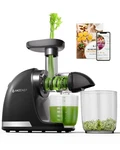 Juicer Machines - Amzchef Cold Press Masticating Whole Fruit M, Ebony. Fixed Price $85.99.