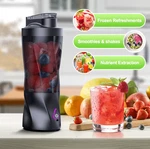 Portable Fruit Juicer Smoothies Mixer Two Cup Usb Rechargeable Blender Ship. Fixed Price $77.98.