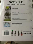 Kuvings REVO830SW Whole Slow Juicer Cold Press Masticating 88MM Chute White. Fixed Price $608.13.