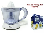 Oster Electric Citrus Juicer (120V 25WATTS Plug) Model FPSTJU407W. Fixed Price $69.99.