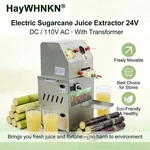 Commercial Sugarcane Press Juicer W Transformer & 2-STAGE Gearbox Long-life. Fixed Price $445.47.