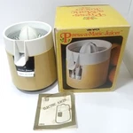 Vtg Van Wyck Press-a-matic Electric Juicer VW-66 Harvest Gold Manual 70'S Works. Fixed Price $25.97.