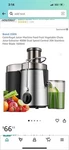 400W Centrifugal Juicer Machine With 3" Feed Chute Extractor Easy Clean. Fixed Price $60.00.