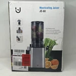 Canoly JE-60 Silver/black 350W Dc Motor Corded Electric Masticating Juicer. Fixed Price $53.99.