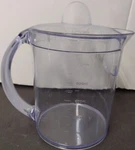 Vonshef Whole Fruit Juicer Replacement Pitcher With Lid 33OZ Capacity Clear. Fixed Price $21.95.