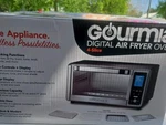 Gourmia Digital 4-SLICE Toaster Oven Air Fryer With 11 Cooking Functions Stainle. Fixed Price $54.99.