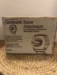 Sunbeam Juicer Attachment 94366 For Professional Mixmaster Mixers. Fixed Price $20.00.