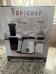Top Chef Wide Mouth Stainless Steel Dual Speed Centrifugal Juicer Machine-new. Fixed Price $39.99.