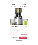 Fretta Cold Press Juicer Vegetable And Fruits 5.3'' Large Feed Chute Bpa-free. Fixed Price $80.00.
