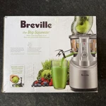 Breville Big Squeeze Slow Juicer, BJS700SIL, Silver. Fixed Price $349.50.