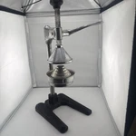 Vintage Manual Blue Press Juicer Metal Heavy Duty. Fixed Price $99.00.