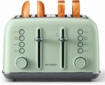 Open Box Buydeem DT640 4-SLICE Toaster, Extra Wide Slots, Removal Crumb Tray. Fixed Price $55.99.